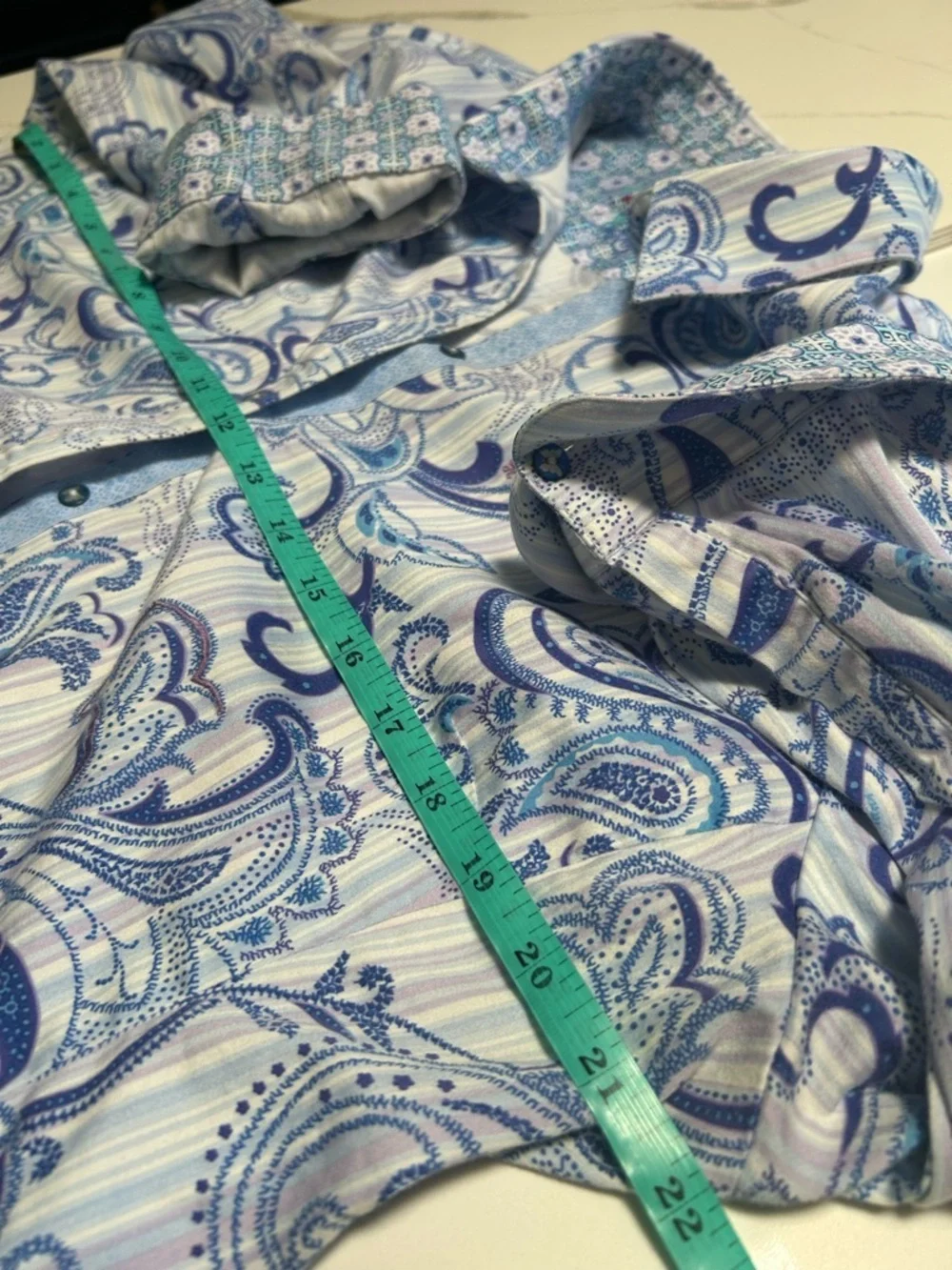 Robert Graham 3/4 Sleeve Women’s Button Down Top - Picture 12 of 14